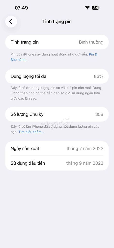 Apple iPhone 15 prm 256GB Titan LLA. Mua bán Điện thoại tại Thành phố Vinh Nghệ An được đăng bởi Phan Quốc hình 1