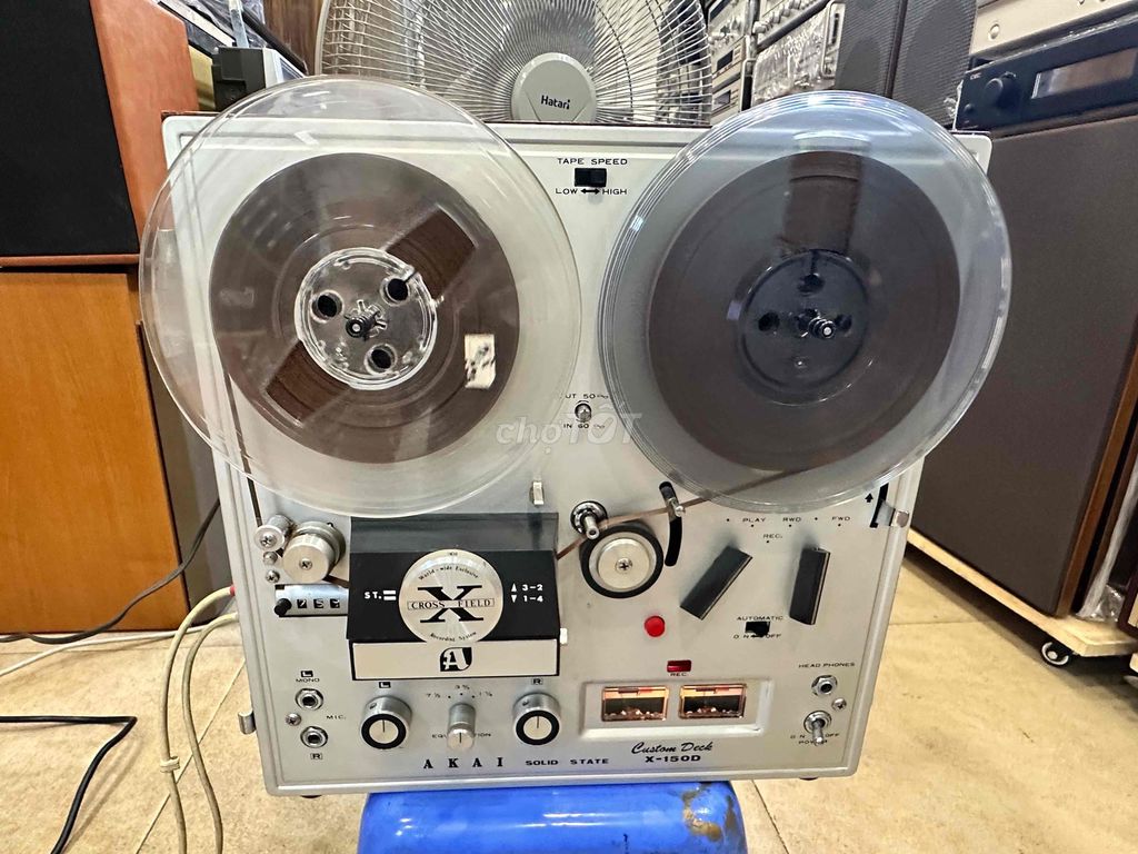 Đầu băng cối Akai GX-150D Bạc, Nâu. Mua bán Tivi, Âm thanh tại Quận Hai Bà Trưng Hà Nội được đăng bởi LƯƠNG AUDIO ship toàn quốc kiểm tra hàng rồi thanh toán  hình 1