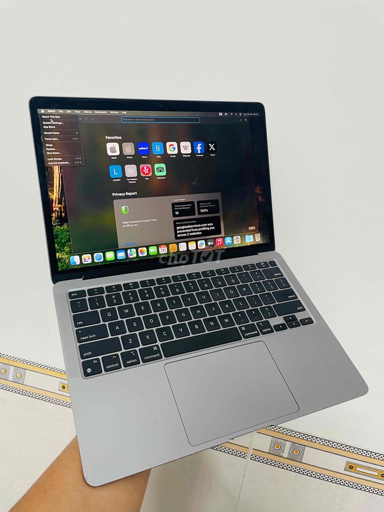 Thanh lý NGHỈ TẾT MacBook Air m1 8Gb/256Gb. 7tr990