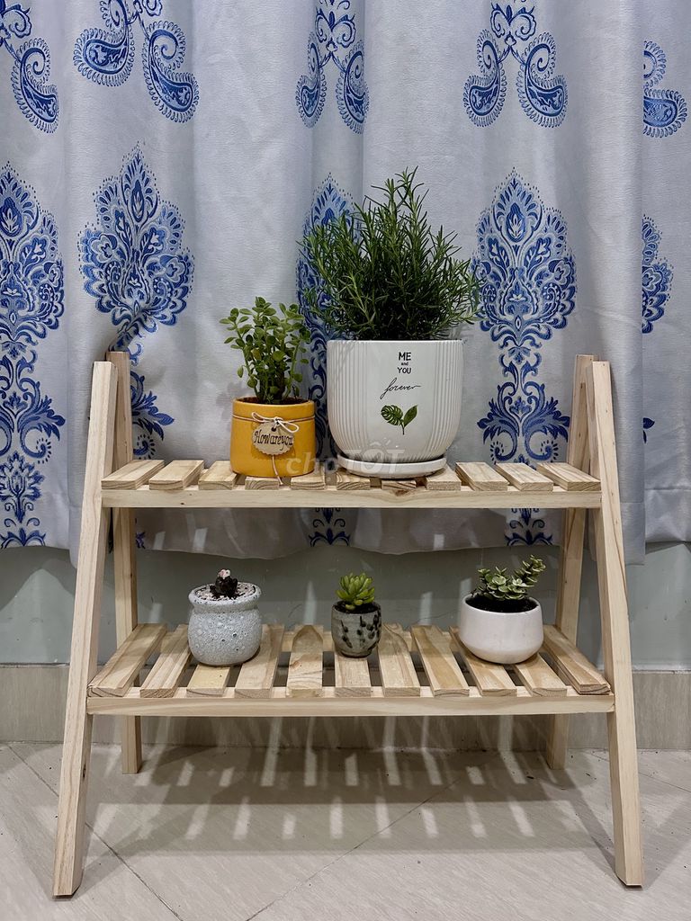 Kệ gỗ 2 tầng Vàng gỗ Đa năng. Mua bán Tủ, kệ gia đình tại Quận 7 Tp Hồ Chí Minh được đăng bởi Lệ Huyền Nguyễn Thị hình 1