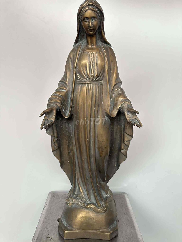 Tượng thờ Đồng 58cm Huế. Mua bán Đồ sưu tầm, đồ cổ tại Huyện Khoái Châu Hưng Yên được đăng bởi Hiệp Đồ Xưa hình 1