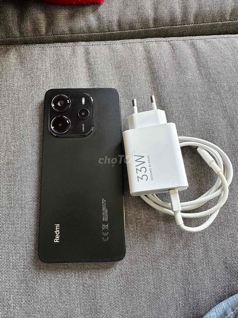 Xiaomi Redmi Note 14 128GB Đen 8GB. Mua bán Điện thoại tại Huyện Gò Công Tây Tiền Giang được đăng bởi Điện Thoại Giá Rẻ hình 1