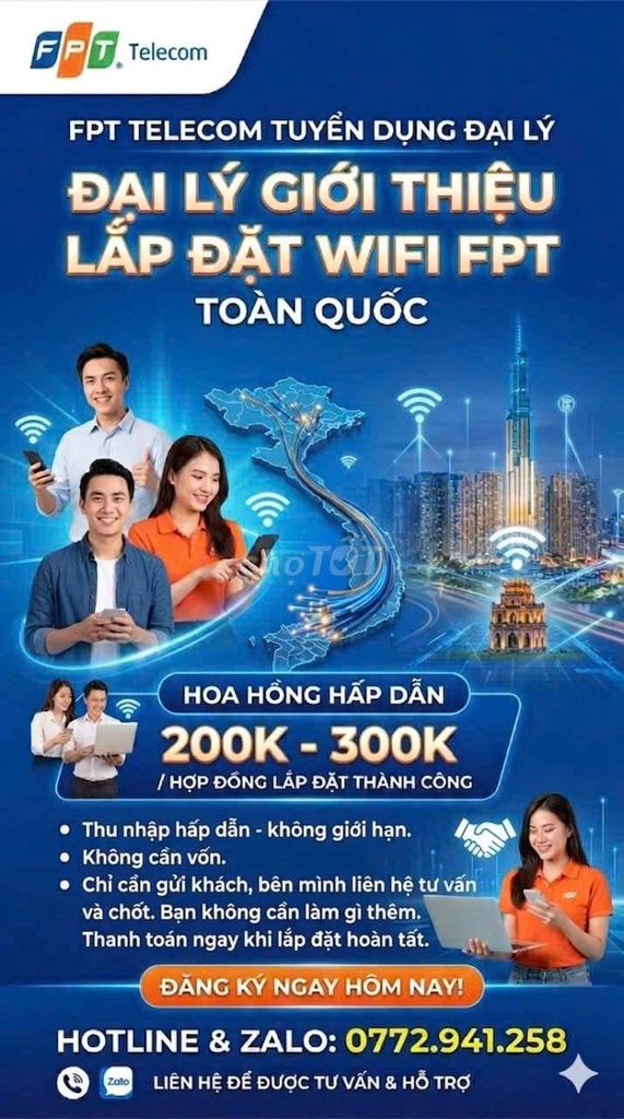 Dịch vụ lắp đặt Internet FPT. Dịch vụ tại Quận 7 Tp Hồ Chí Minh được đăng bởi giả thị thùy trang  hình 1