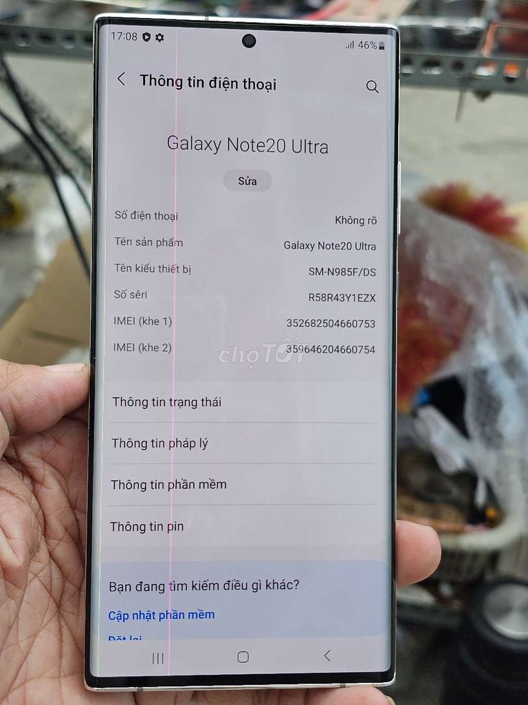  Galaxy Note20 Ultra 256GB zin toàn bộ giá rẻ . Mua bán Điện thoại tại Quận 8 Tp Hồ Chí Minh được đăng bởi Thiên Hòa mobile  hình 1