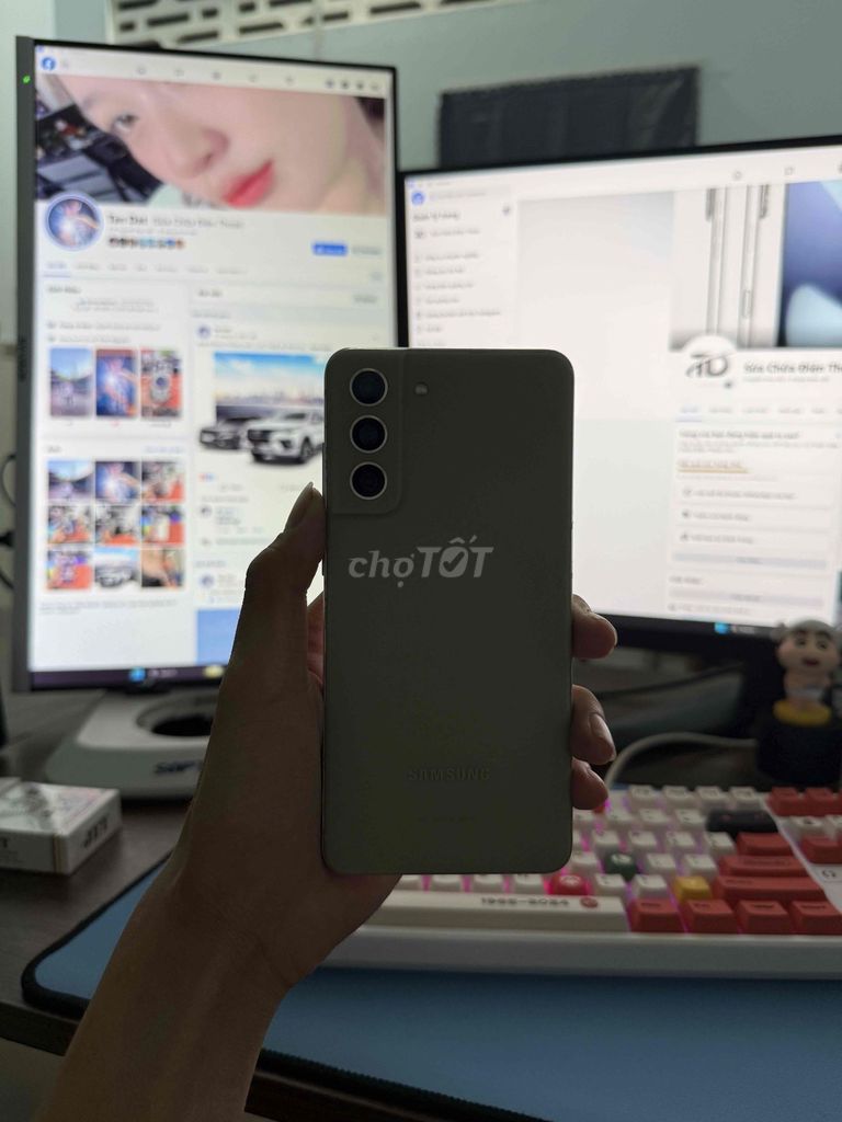 Samsung S21 FE Xanh Lá 8GB Đã Sử Dụng. Mua bán Điện thoại tại Thành phố Phú Quốc Kiên Giang được đăng bởi Tan Dat Mobile hình 1
