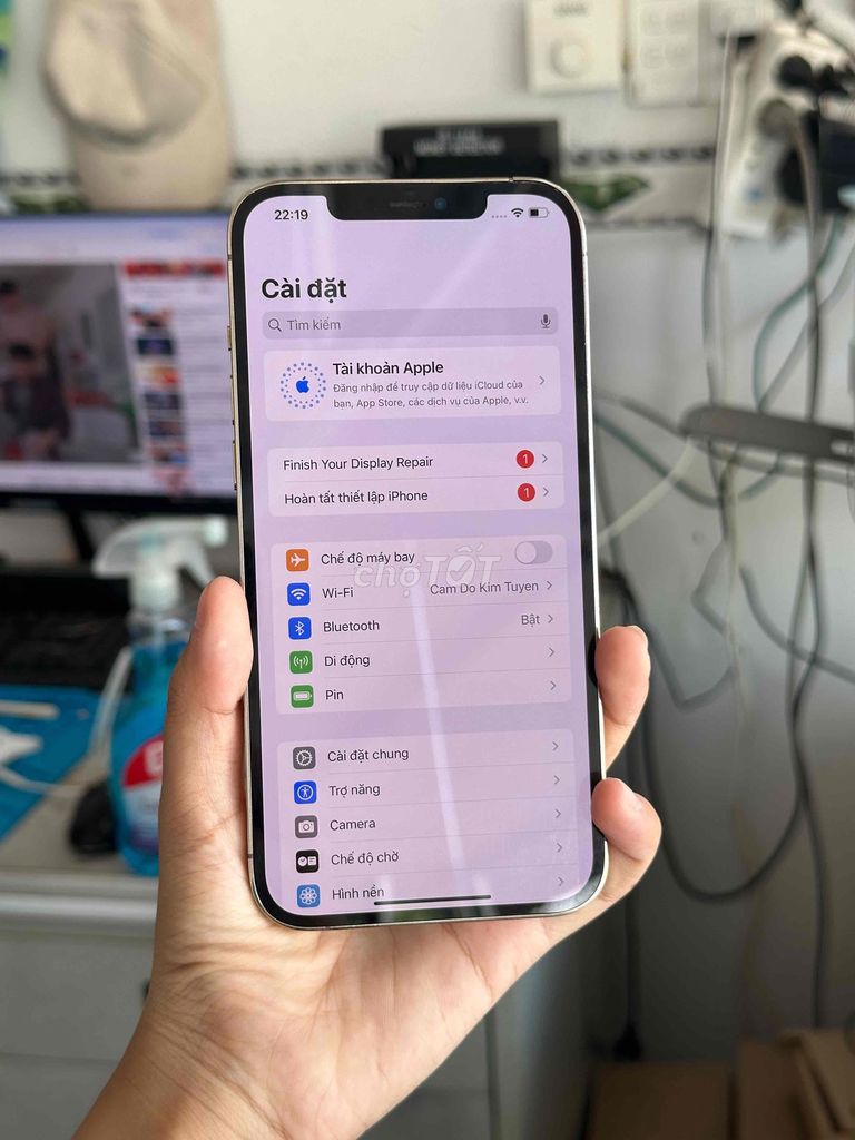 iPhone 12 Pro Max 128GB Vàng LL/A. Mua bán Điện thoại tại Thị xã Tân Uyên Bình Dương được đăng bởi Cửa hàng Kim Tuyến hình 1
