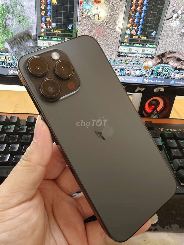 Apple iPhone 14 Pro Max 128GB Đen Mỹ 85%. Mua bán Điện thoại tại Thành phố Buôn Ma Thuột Đắk Lắk được đăng bởi Phúc Khang Mobile hình 1