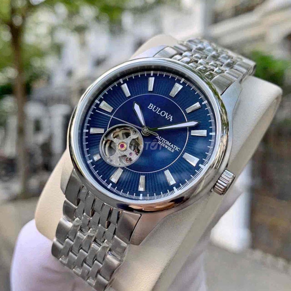 đồng hồ Bulova Nam Automatic lộ cơ 96A189 size 40. Mua bán Đồng hồ tại Quận 7 Tp Hồ Chí Minh được đăng bởi Mỹ Toàn hình 2