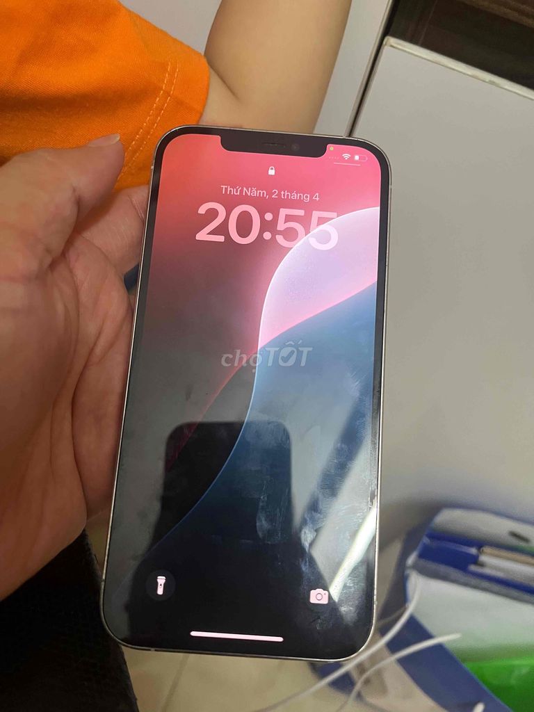 Apple iPhone 12 Pro Max 128GB Bạc. Mua bán Điện thoại tại Huyện Thanh Trì Hà Nội được đăng bởi Quyen hình 1