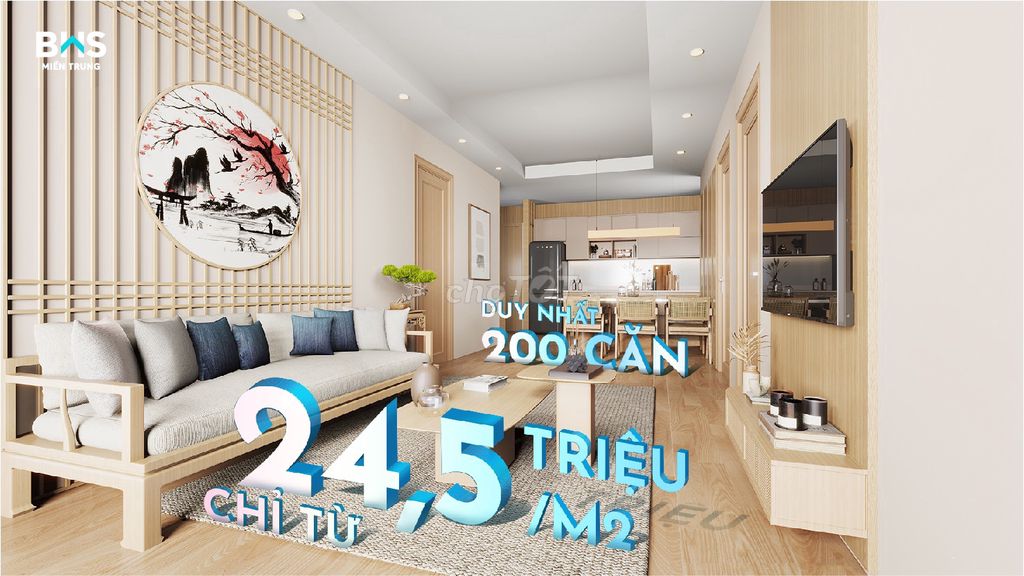 CHỈ TỪ 1,49 TỶ SỞ HỮU CĂN 2 PHÒNG NGỦ SỔ HỒNG LÂU DÀI NHẬN NHÀ NGAY