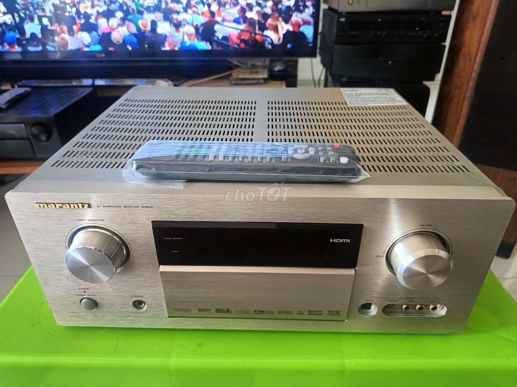 amply khủng long Marantz SR8001 vàng chanh 20kg. Mua bán Tivi, Âm thanh tại Thành phố Thuận An Bình Dương được đăng bởi quang hình 1