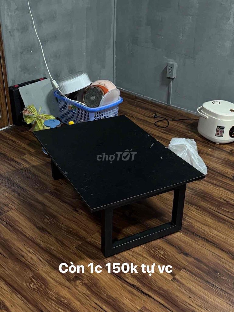 Bàn bệt Gỗ Đen Mới. Mua bán Bàn ghế tại Quận Bình Thạnh Tp Hồ Chí Minh được đăng bởi Luân Võ hình 1
