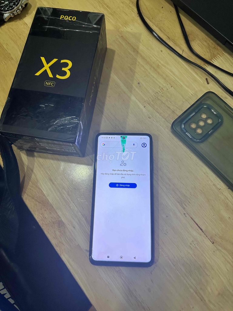 POCO X3 NFC 128GB Đen giá 1.2tr. Mua bán Điện thoại tại Quận Tân Phú Tp Hồ Chí Minh được đăng bởi Trọng Hoàng hình 1