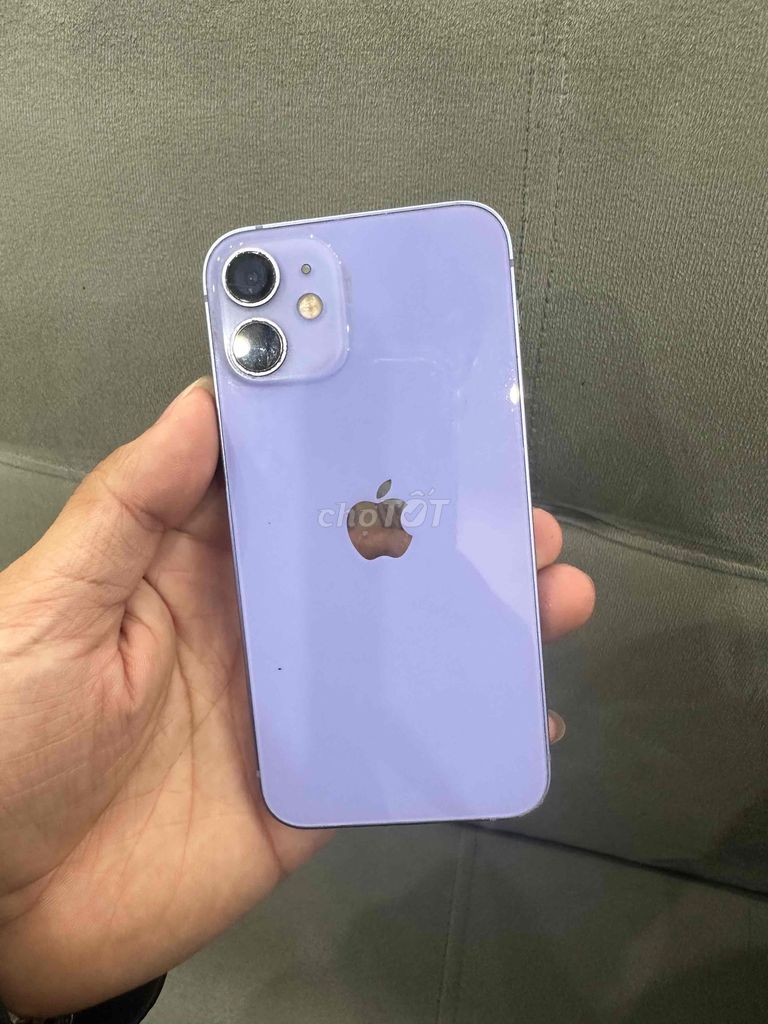 Apple iPhone 12 mini 128GB Tím 100%. Mua bán Điện thoại tại Quận Đống Đa Hà Nội được đăng bởi Ng Hoang Anh hình 1