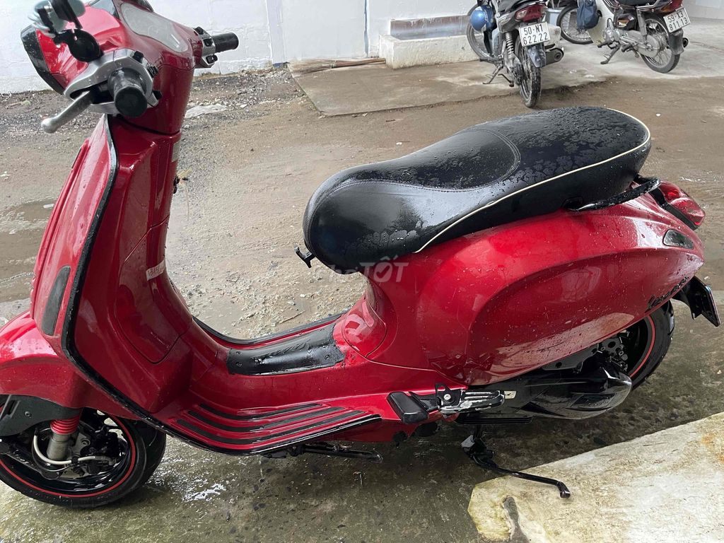 Vesspa Sprintr 125 ABS đỏ dâu dk 2018 xe tỉnh. Mua bán Xe máy tại Quận 3 Tp Hồ Chí Minh được đăng bởi Trần văn trưởng hình 3