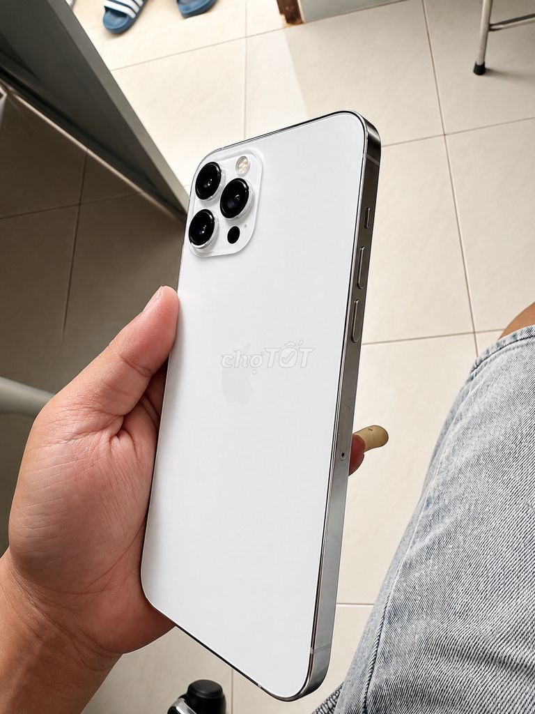 Apple iPhone 12 Pro Max 128GB Trắng Đã thay pin. Mua bán Điện thoại tại Thành phố Buôn Ma Thuột Đắk Lắk được đăng bởi LV Hoài hình 1