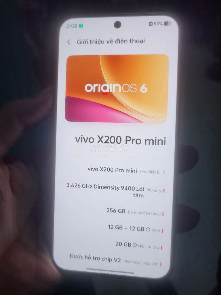 Vivo X200 Pro mini giao lưu . Mua bán Điện thoại tại Huyện Châu Thành Tiền Giang được đăng bởi Cầm đồ thanh lý  hình 1