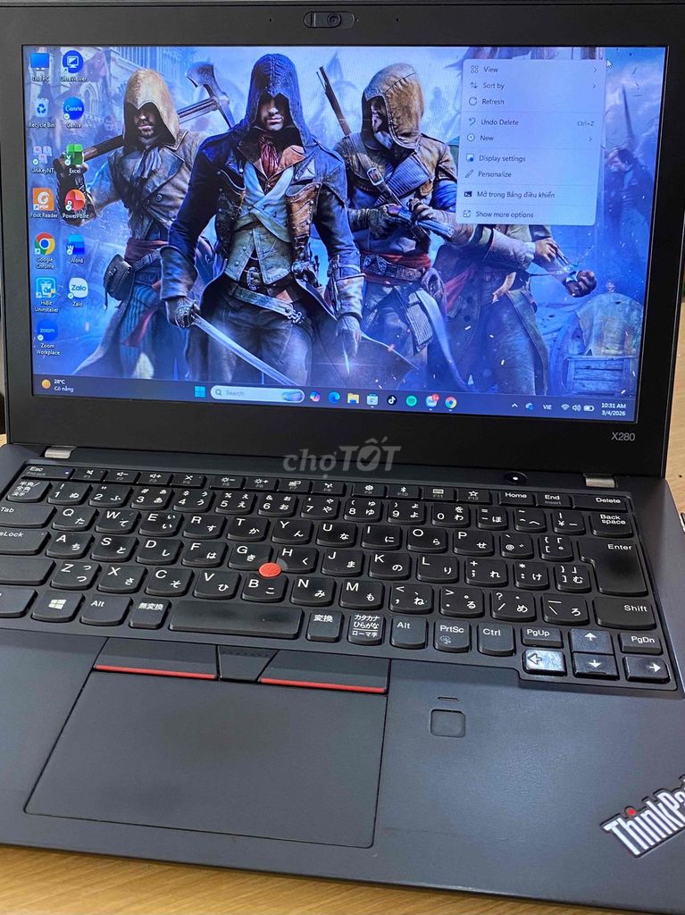 Lenovo ThinkPad X280 i5-8250U 8GB/256GB. Mua bán Laptop tại Quận Thanh Khê Đà Nẵng được đăng bởi Hưng Phạm hình 1