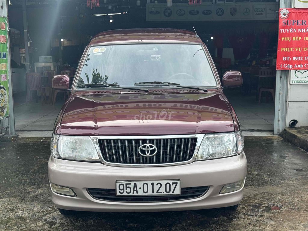 Bán Toyota Zace GL 2005 tem nỉ zin theo xe. Mua bán Ô tô tại Thành phố Thủ Dầu Một Bình Dương được đăng bởi  Trung Tin Used Car hình 1
