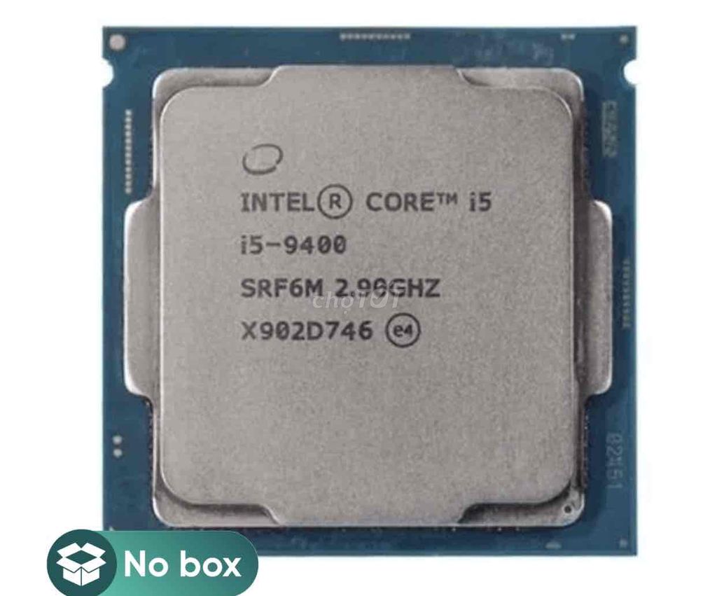 CPU Intel Core i5-9400 2.90GHz. Mua bán Linh kiện (RAM, Card...) tại Thành phố Tây Ninh Tây Ninh được đăng bởi Minh Thức hình 1