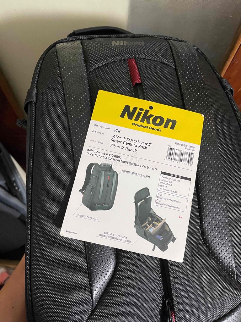 Balo máy ảnh Nikon Đen. Mua bán Túi xách tại Thành phố Huế Thừa Thiên Huế được đăng bởi A Na hình 1