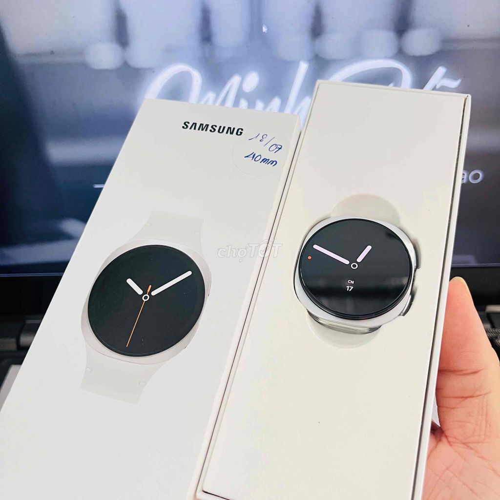 Samsung Watch 8 40mm Bạc. Mua bán Thiết bị đeo thông minh tại Quận Gò Vấp Tp Hồ Chí Minh được đăng bởi Cao An Vũ hình 1