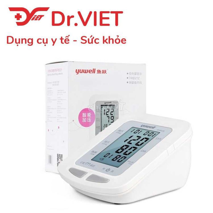 Máy đo huyết áp điện tử YUWELL YE660B