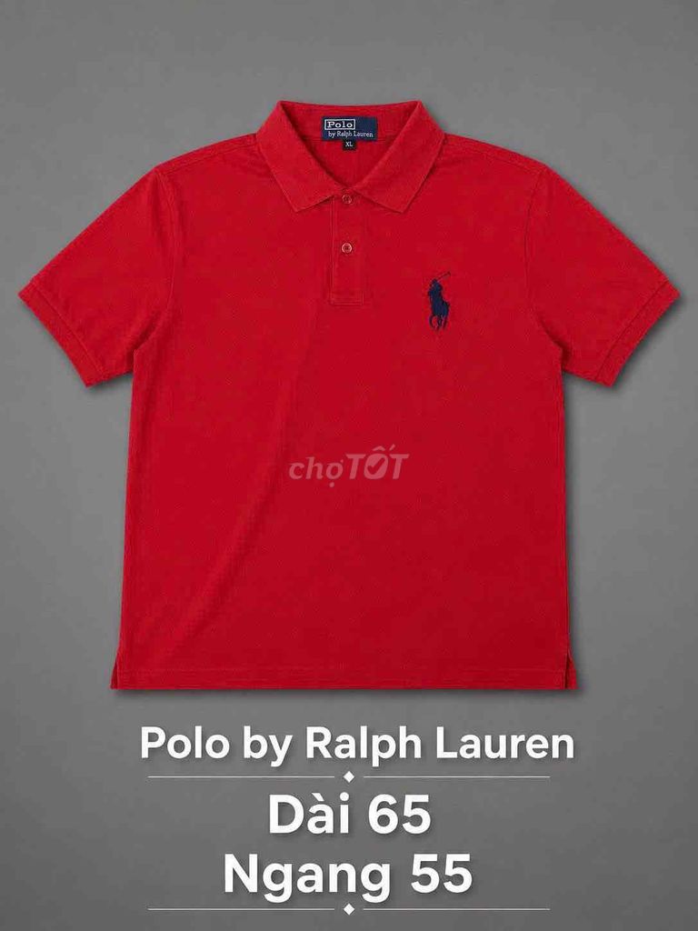 Áo polo Polo Ralph Lauren Nam Cotton Đỏ. Mua bán Quần áo tại Quận Bình Thạnh Tp Hồ Chí Minh được đăng bởi Đăng Developer hình 1