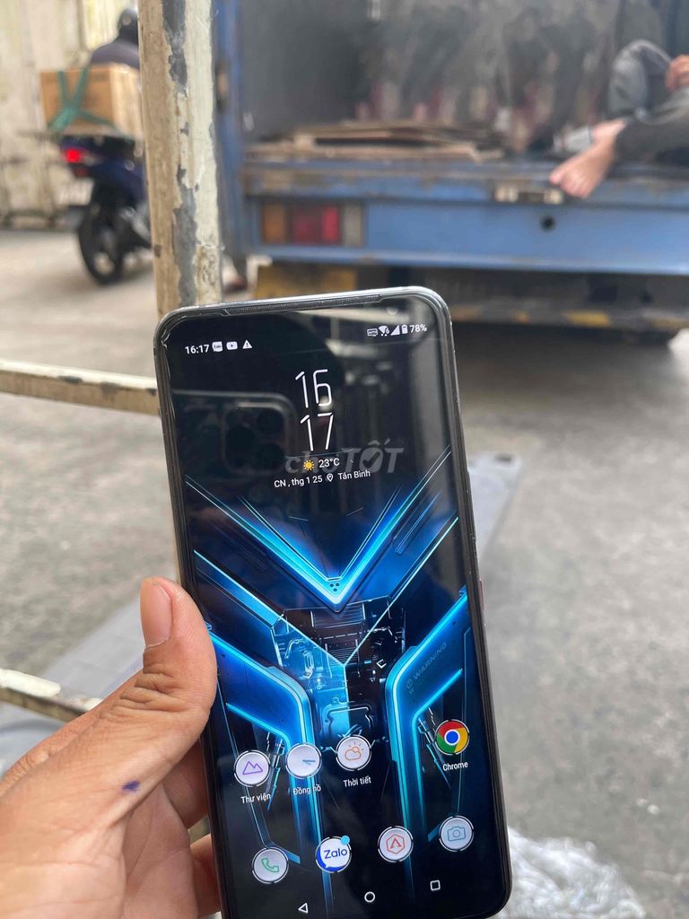 Asus ROG Phone 3 Đen. Mua bán Điện thoại tại Quận Tân Bình Tp Hồ Chí Minh được đăng bởi Bi Trần hình 1