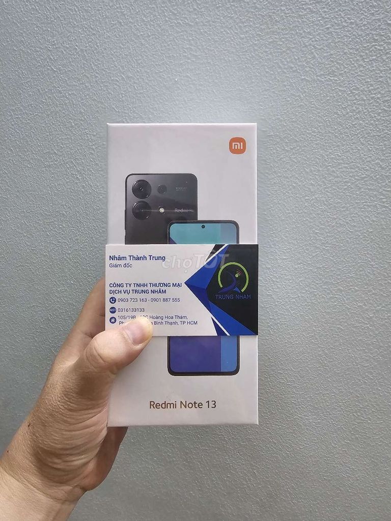 Xiaomi Redmi Note 13 Vàng 6-128GB mới 100% seal