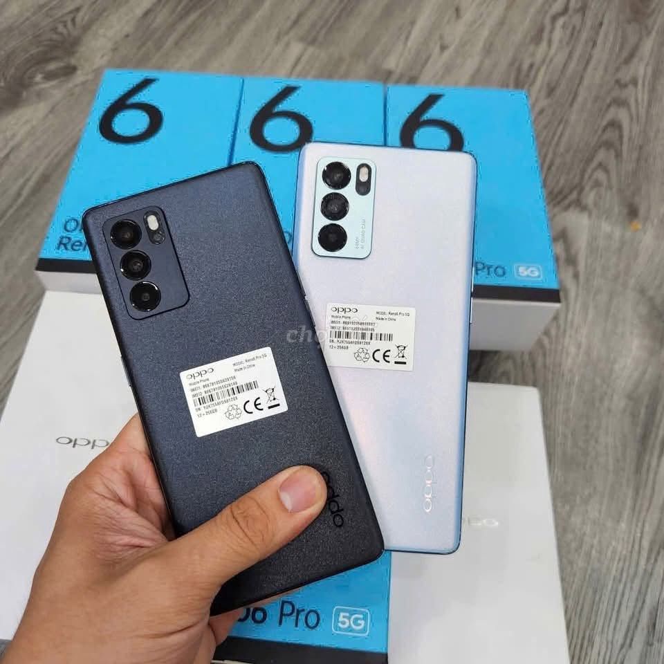 OPPO Reno 6 Pro 5G 256GB Ánh Kim Like New. Mua bán Điện thoại tại Quận 1 Tp Hồ Chí Minh được đăng bởi Hội Đồ Điện Tử hình 1