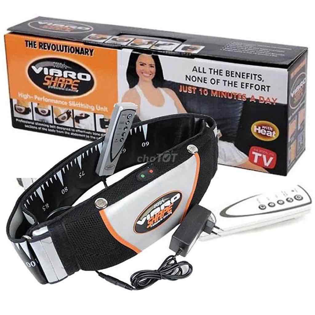 Đai massage bụng Vibro Shape rung nhiệt. Mua bán Nội thất, đồ gia dụng khác tại Quận Ngũ Hành Sơn Đà Nẵng được đăng bởi Đinh Thị Cẩm Ly hình 1