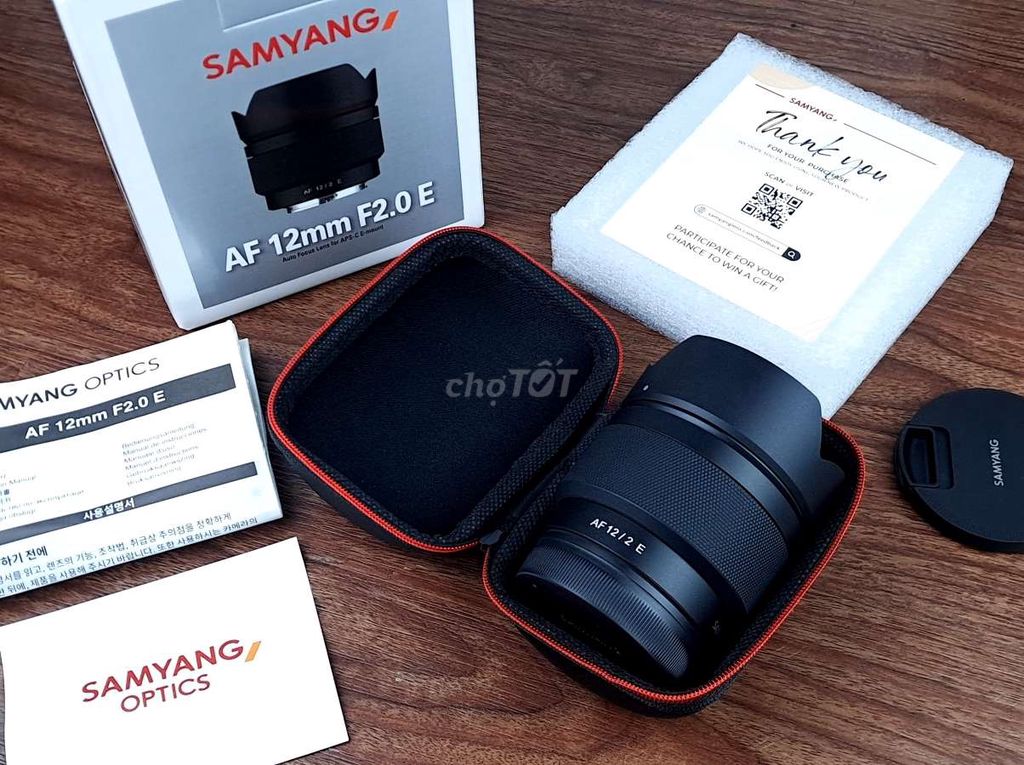 [NEW BH 24T] Samyang AF 12mm F2 ngàm Sony