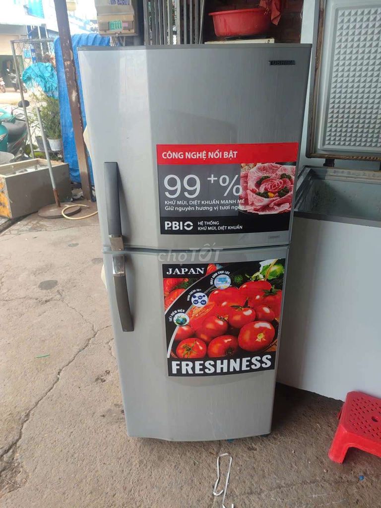 Tủ lạnh Toshiba 180L Xám. Mua bán Tủ lạnh tại Thành phố Biên Hòa Đồng Nai được đăng bởi Xuân Phúc Điện Lạnh hình 1