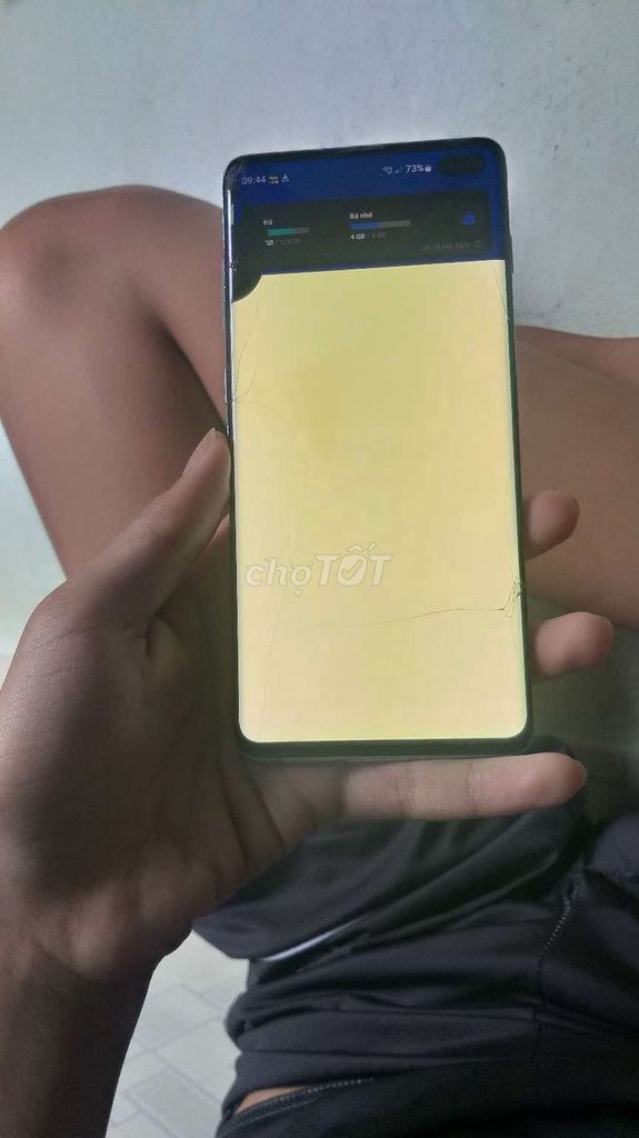 s10+ hỏng màn còn cảm ứng cho ae chạy dex. Mua bán Điện thoại tại Huyện Ninh Hải Ninh Thuận được đăng bởi Mình Là Longgg hình 1