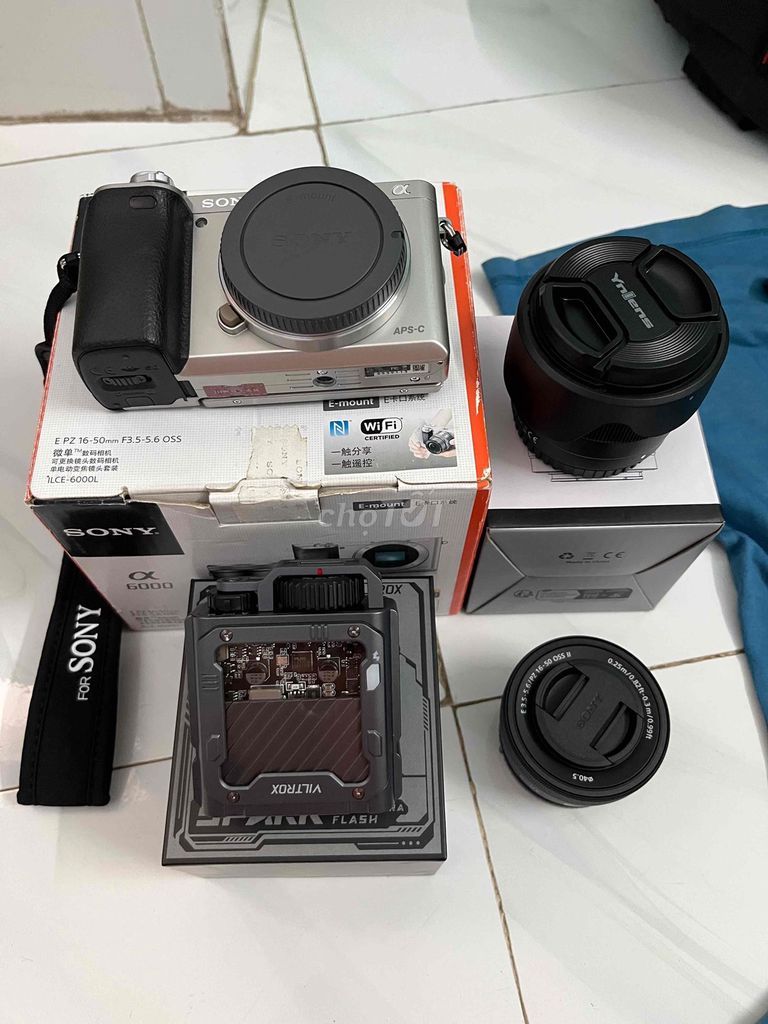 Máy ảnh Sony Alpha a6000 Bạc. Mua bán Máy ảnh, Máy quay tại Thành phố Mỹ Tho Tiền Giang được đăng bởi Phát hình 1