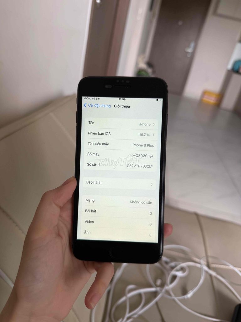 Apple iPhone 8 Plus 64GB Đen. Mua bán Điện thoại tại Thành phố Thủ Dầu Một Bình Dương được đăng bởi Điện Thoại Giá rẻ Bình Dương hình 1