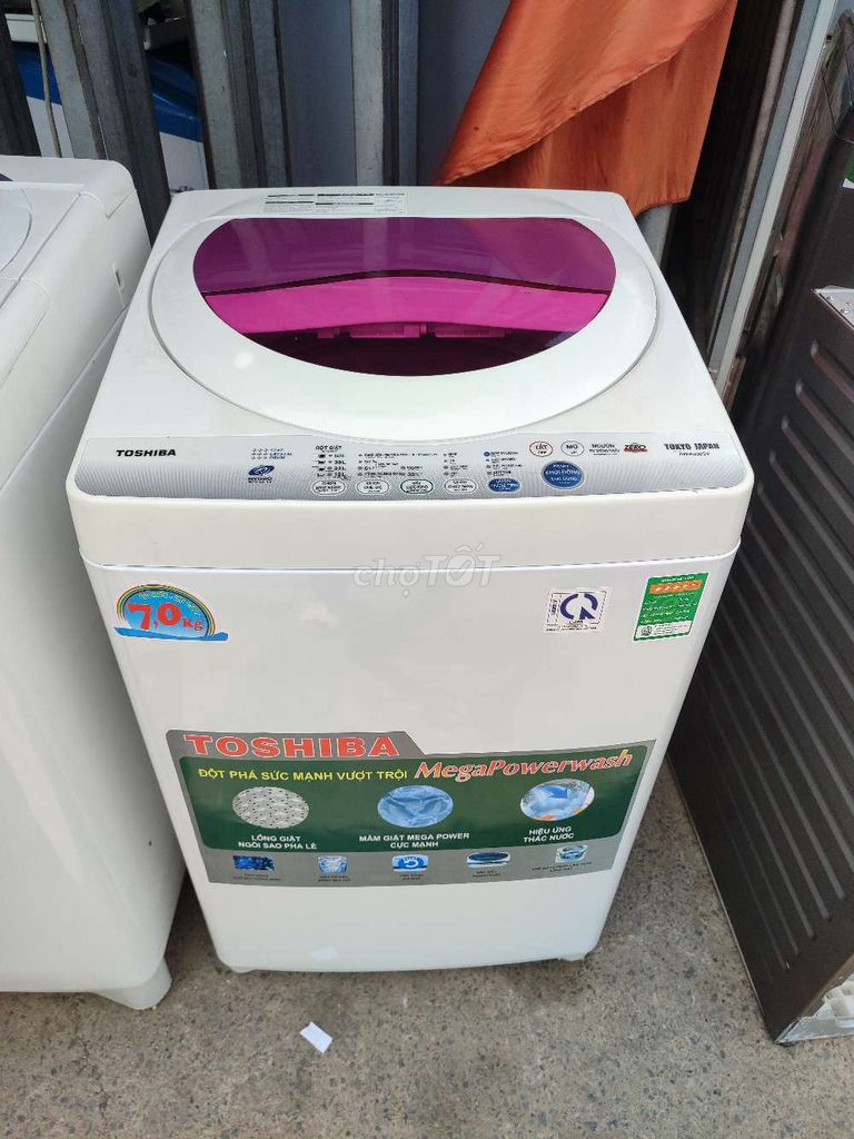 Máy giặt Toshiba 7kg Trắng. Mua bán Máy giặt tại Thành phố Biên Hòa Đồng Nai được đăng bởi Vân Vân hình 1