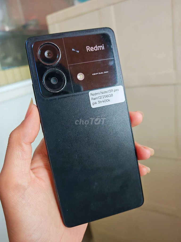 Xiaomi Redmi Note 13R Pro 12GB/256GB Đen. Mua bán Điện thoại tại Huyện Nhơn Trạch Đồng Nai được đăng bởi Tiến Gsm hình 1