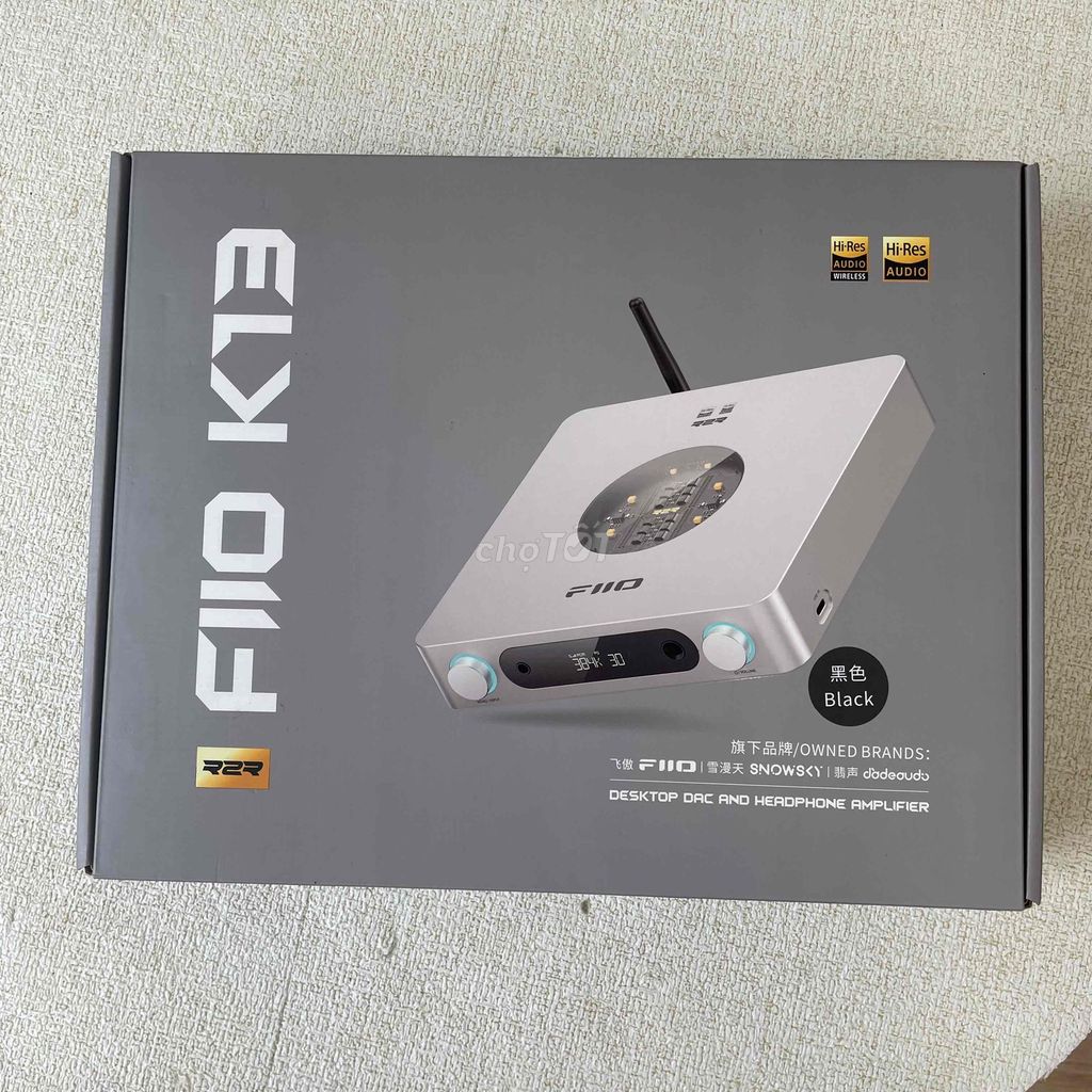 DAC/AMP FiiO K13 R2R Đen xách chính hãng nđ Trung. Mua bán Tivi, Âm thanh tại Quận 10 Tp Hồ Chí Minh được đăng bởi 24hShop hình 1