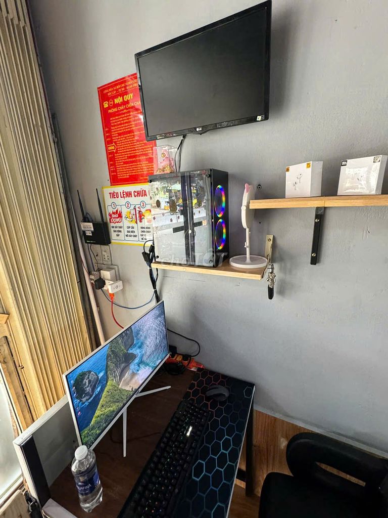 Máy tính để bàn LG Đen RGB. Mua bán Máy tính để bàn tại Thành phố Buôn Ma Thuột Đắk Lắk được đăng bởi T.P.N hình 1