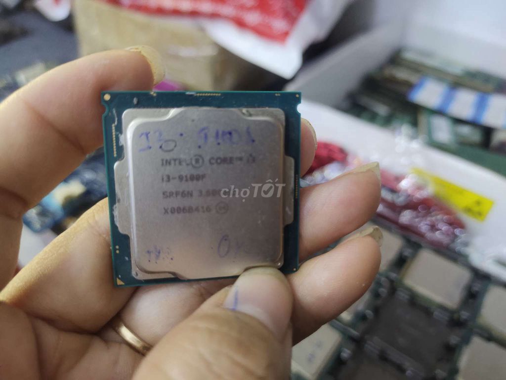 🏖️CPU I3 9100F AE CHỈ VIỆC LẮP MÁY RIN KEMG