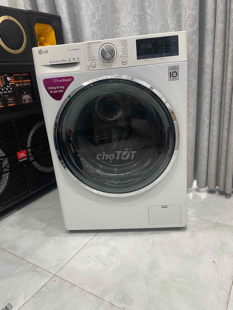 Thanh lý em m.giặt LG inverter 9kg Có Wifi