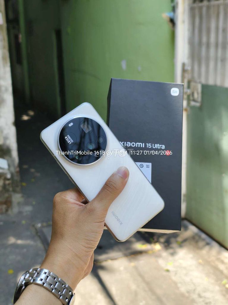 Xiaomi 15 Ultra Trắng 12/256 fullbox nội địa. Mua bán Điện thoại tại Quận Gò Vấp Tp Hồ Chí Minh được đăng bởi Thanh Tri hình 1