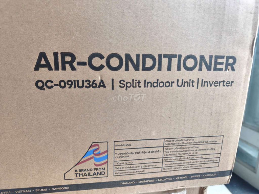 Máy lạnh Casper QC-09IU36A Inverter 1 HP. Mua bán Máy lạnh, điều hoà tại Quận 6 Tp Hồ Chí Minh được đăng bởi Nguyên Khôi  hình 1