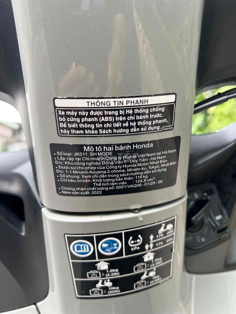 Sh Mode Xi Măng chính chủ. Mua bán Xe máy tại Thành phố Biên Hòa Đồng Nai được đăng bởi Khiêm Đỗ hình 18