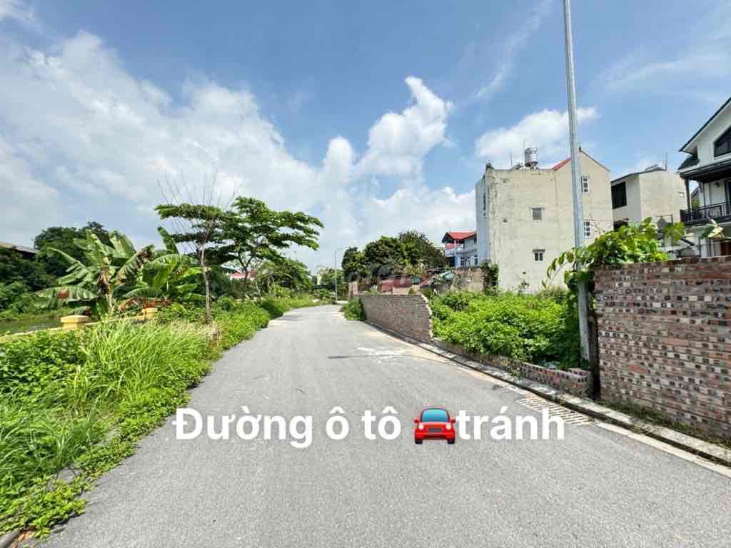 VIEW HỒ ĐIỀU HOÀ- ĐƯỜNG TRẢI NHỰA OTO TRÁNH- 56m CỔ LOA ĐÔNG ANH