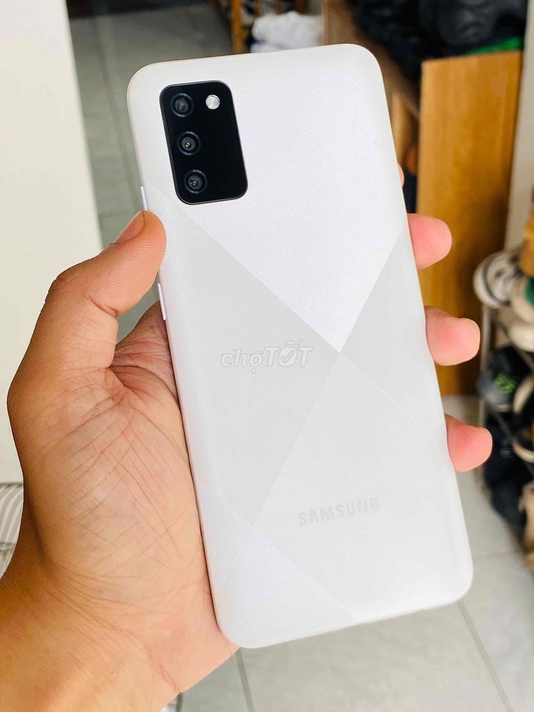 Samsung A02s 4/64GB Trắng Pin 5000. Mua bán Điện thoại tại Quận Hải Châu Đà Nẵng được đăng bởi Lộc Roy hình 1