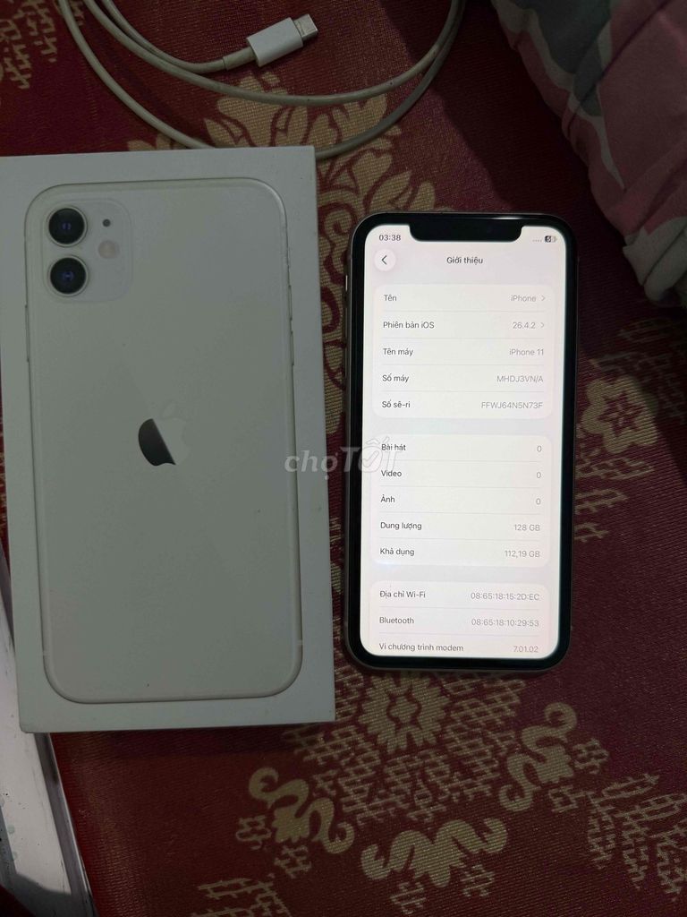 iPhone 11 128GB Bản VN Quốc tế full box. Mua bán Điện thoại tại Thành phố Mỹ Tho Tiền Giang được đăng bởi Thị Phạm hình 1