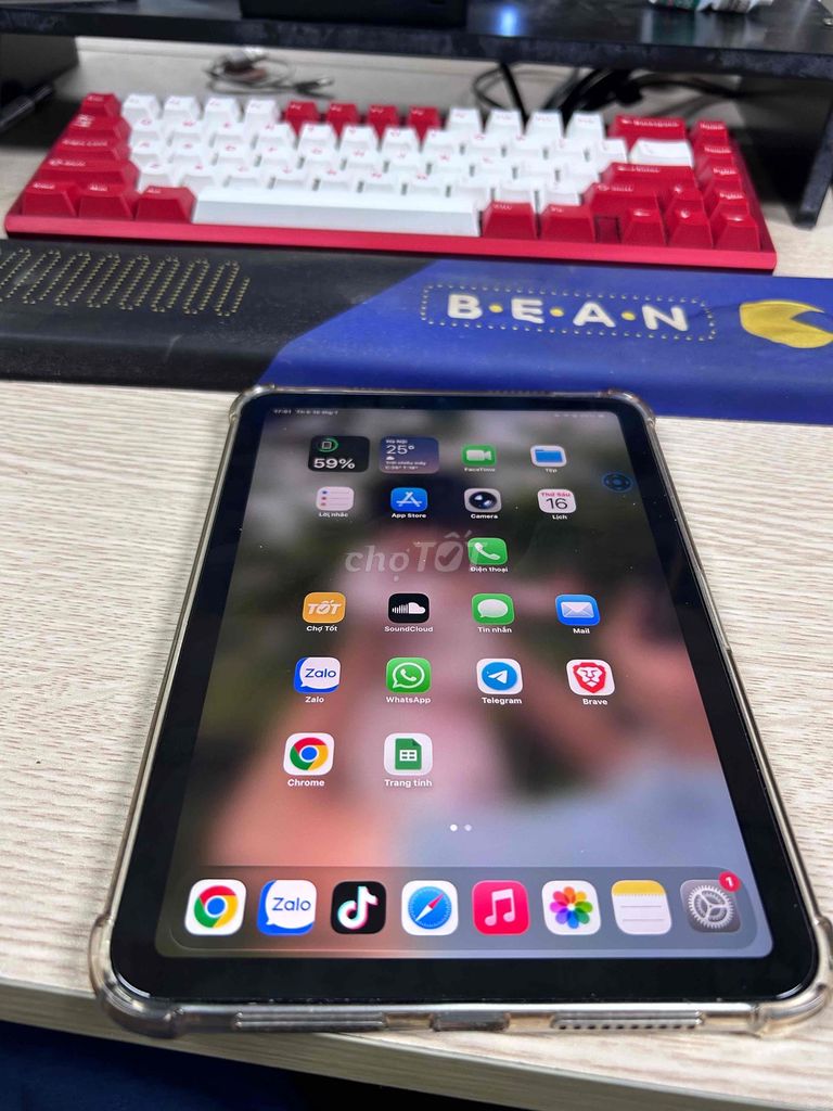 Apple iPad mini 7 128GB Xanh. Mua bán Máy tính bảng tại Huyện Quỳnh Phụ Thái Bình được đăng bởi Minh Tùng hình 1